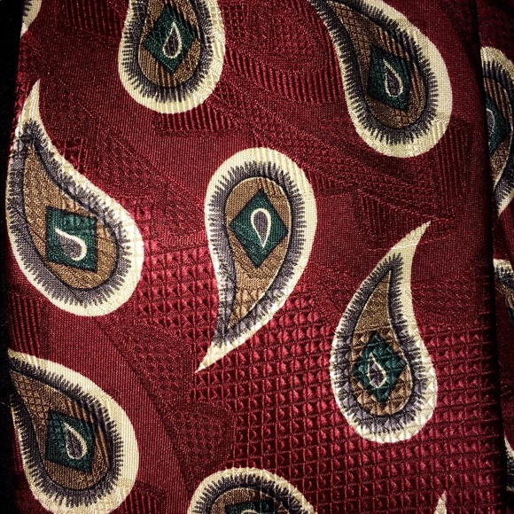 Talbots Studio 100% Silk Tie - Picture 5 of 8